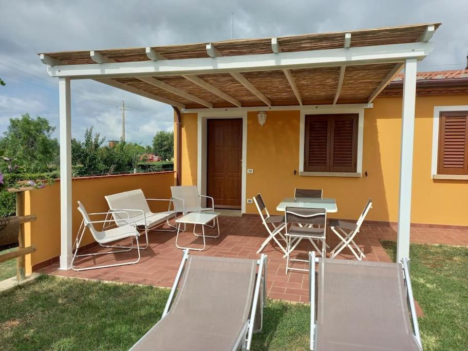 La Casina Di Campagna Tra Cecina E Bibbona Villa Exteriör bild