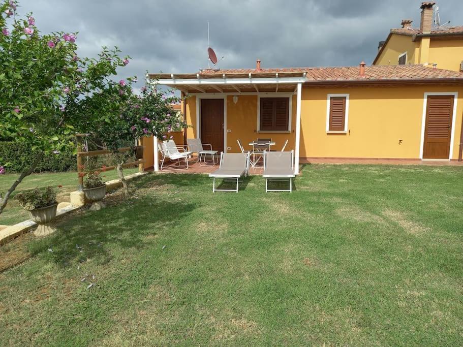La Casina Di Campagna Tra Cecina E Bibbona Villa Exteriör bild