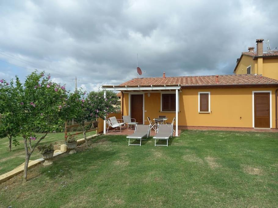 La Casina Di Campagna Tra Cecina E Bibbona Villa Exteriör bild